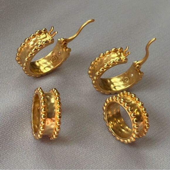 Brand New. $110 Julie Vos Marbella 2-in-1 Earring - Picture 10 of 11